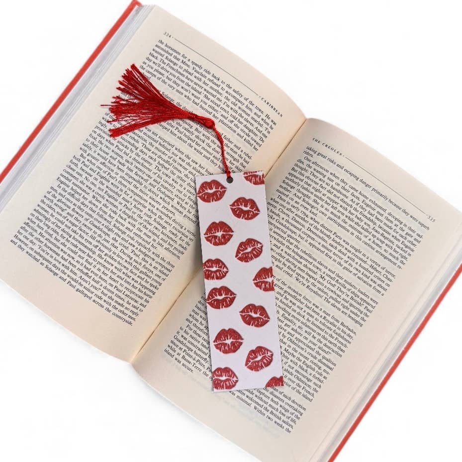 All The Kisses Valentine's Day 3D Bookmark