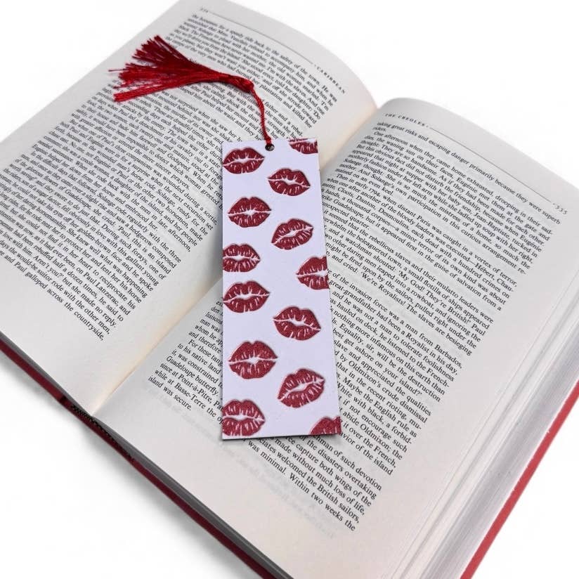 All The Kisses Valentine's Day 3D Bookmark