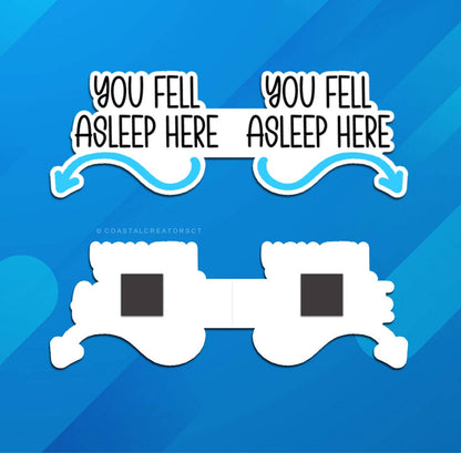 You Fell Asleep Reversible Mag. Bookmark