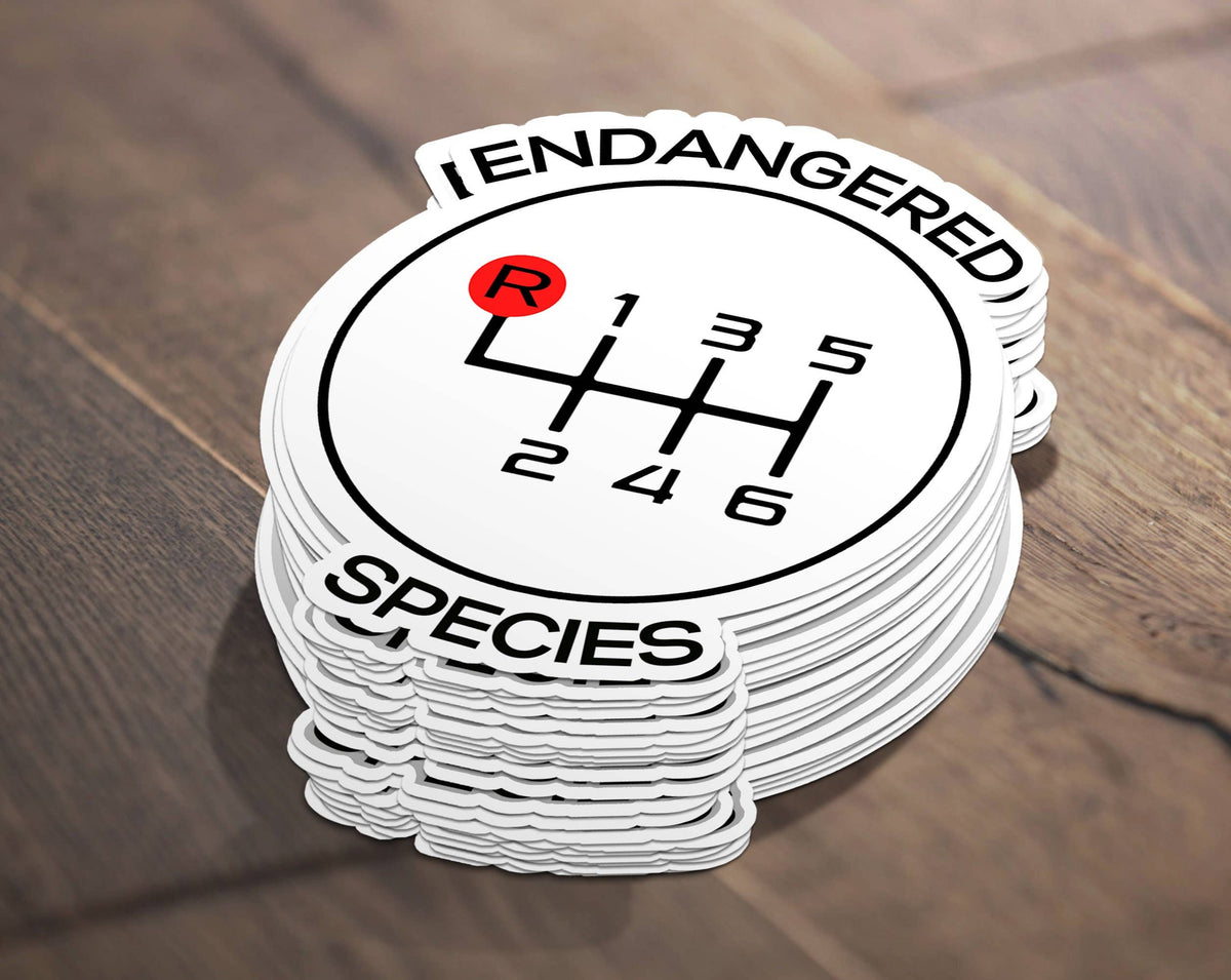 Endangered Species Sticker
