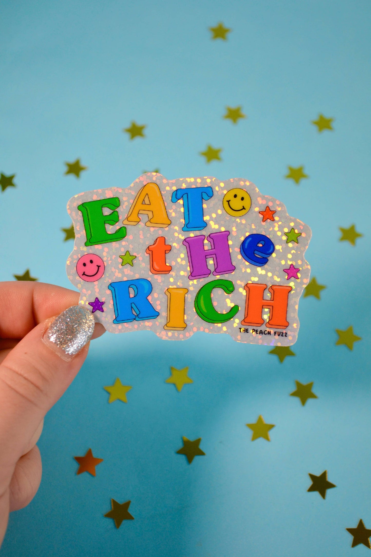Eat The Rich Sticker