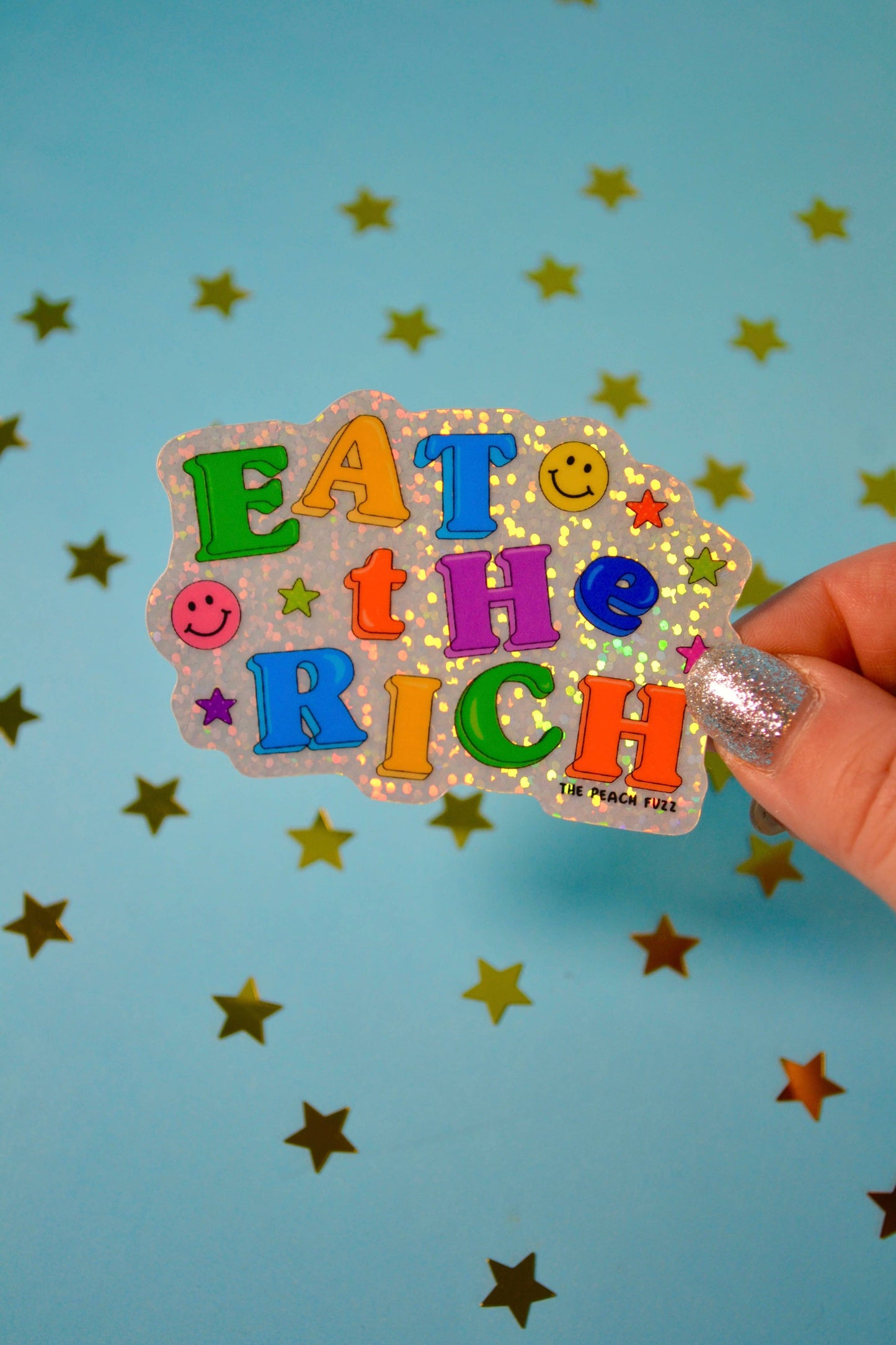 Eat The Rich Sticker