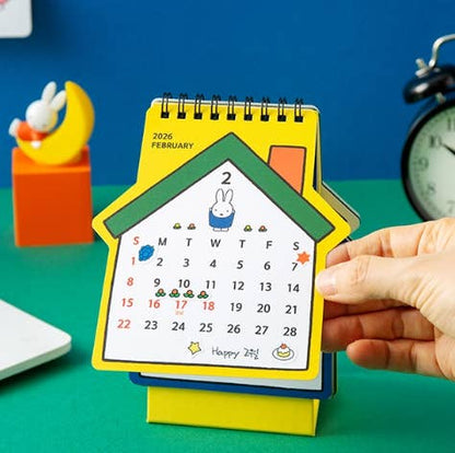 Miffy 2026 Mini Desk Calendar