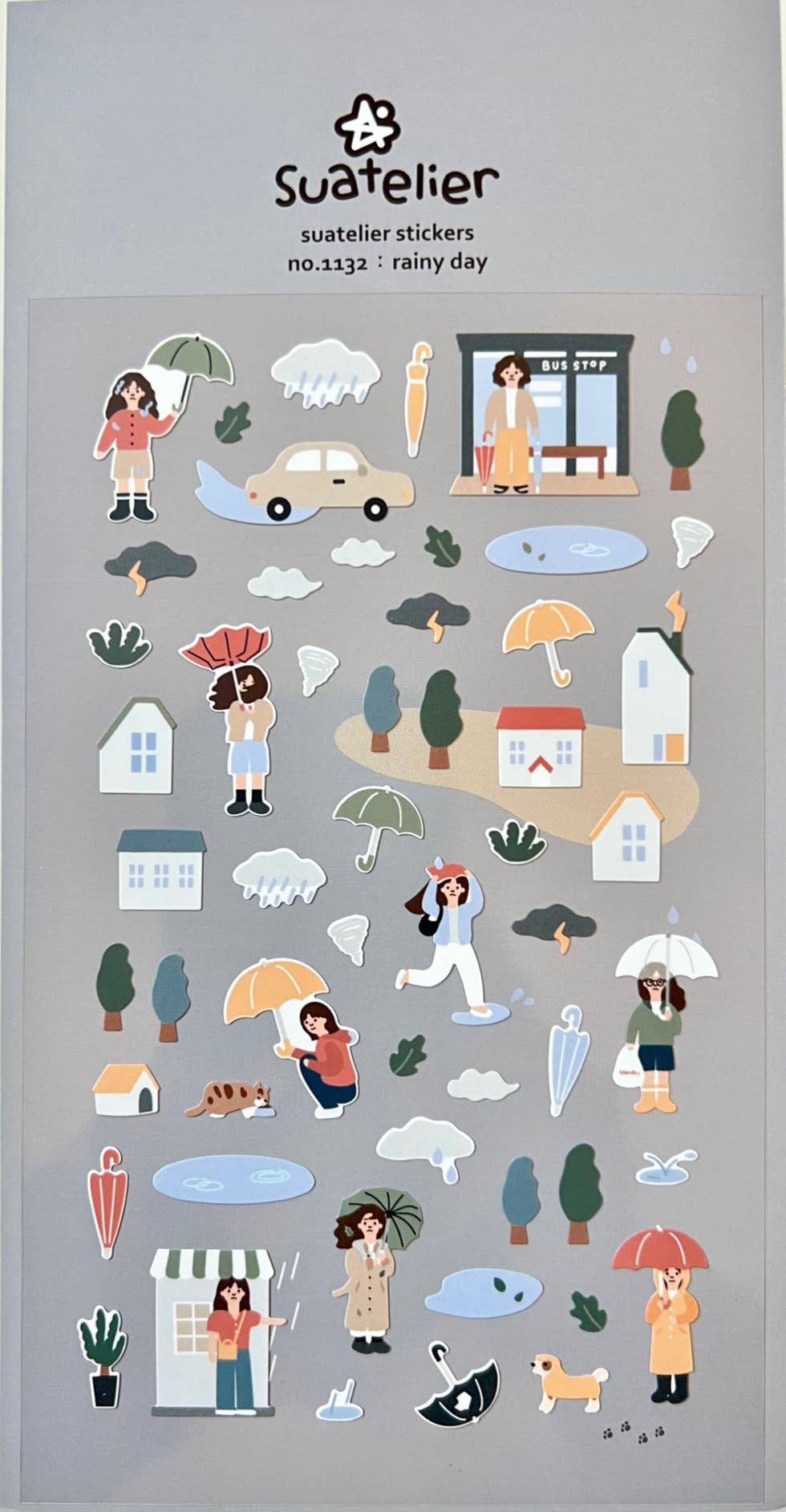 Rainy Day Stickers