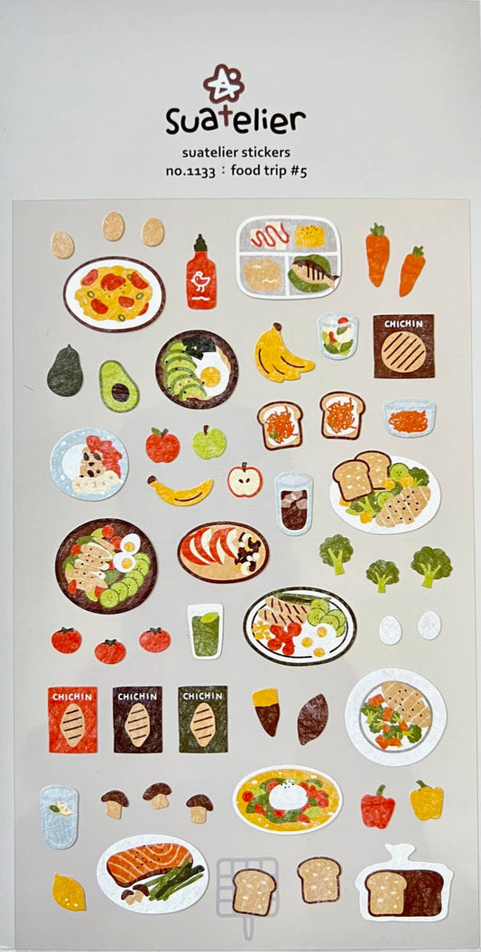 Food Trip Stickers