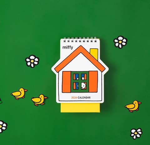 Miffy 2026 Mini Desk Calendar