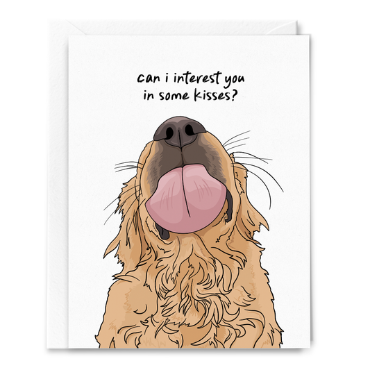 Can I Interest You in Some Kisses Card