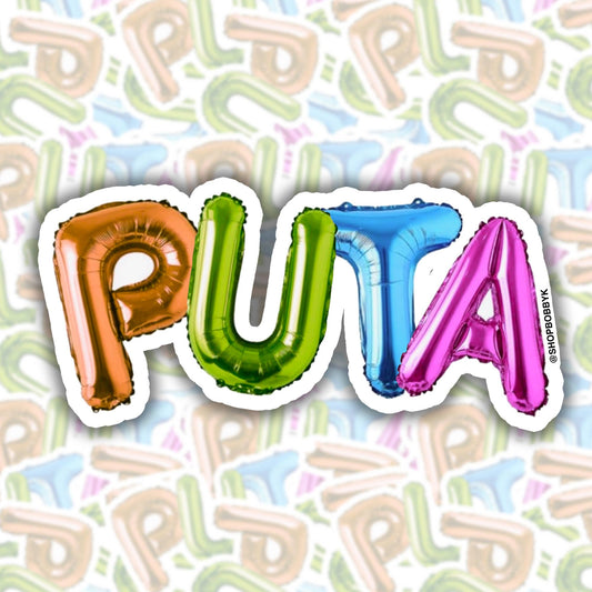 Party Balloon Puta Sticker