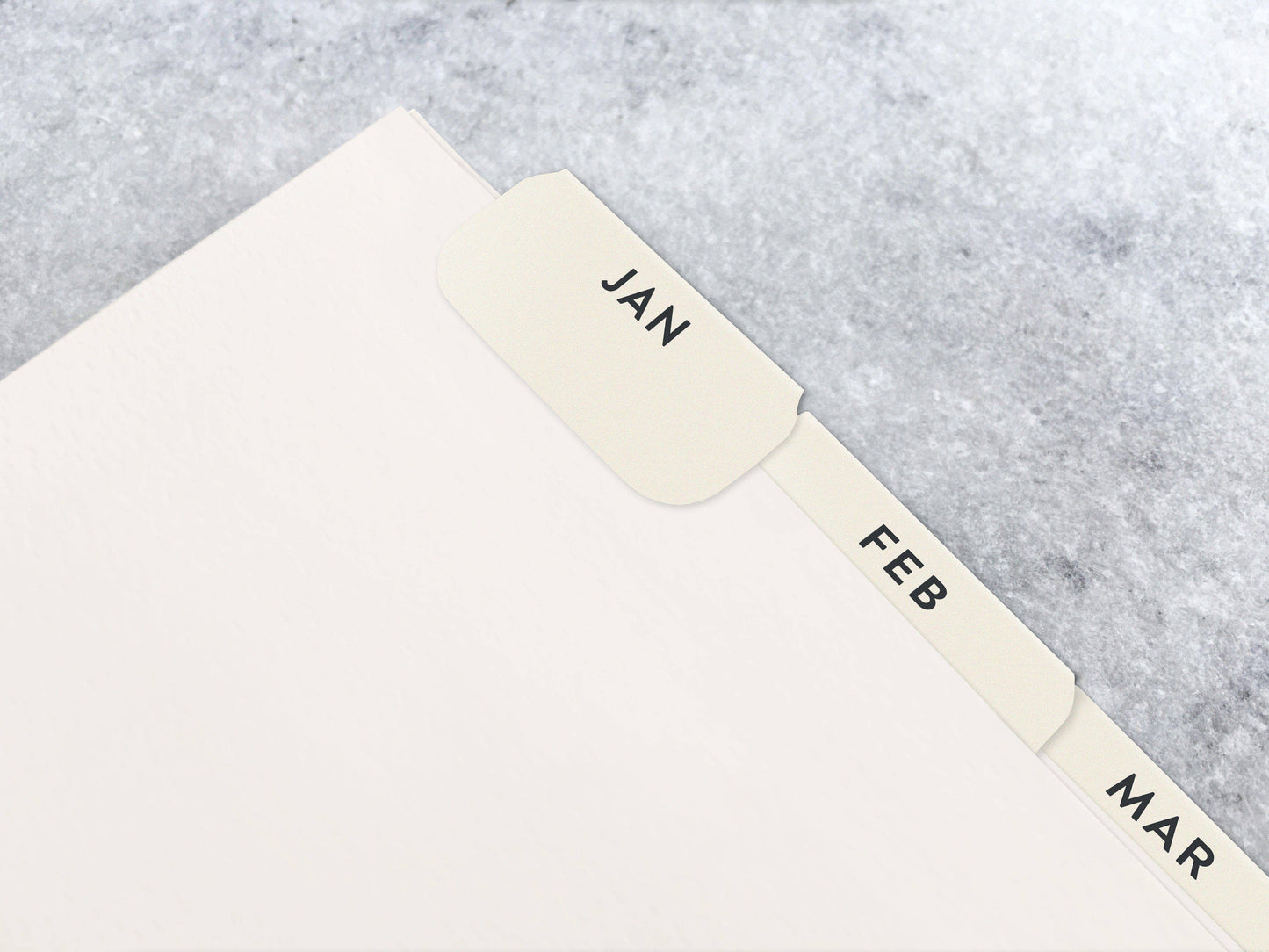 Ivory Planner Tabs