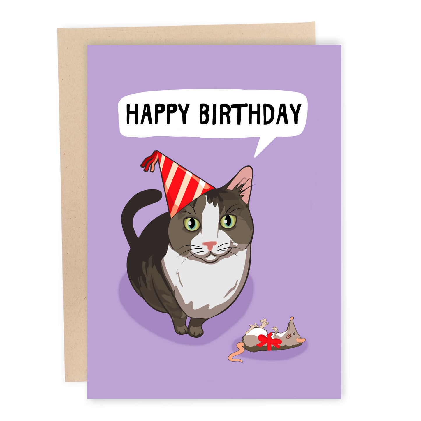 HBD Dead Mouse Card