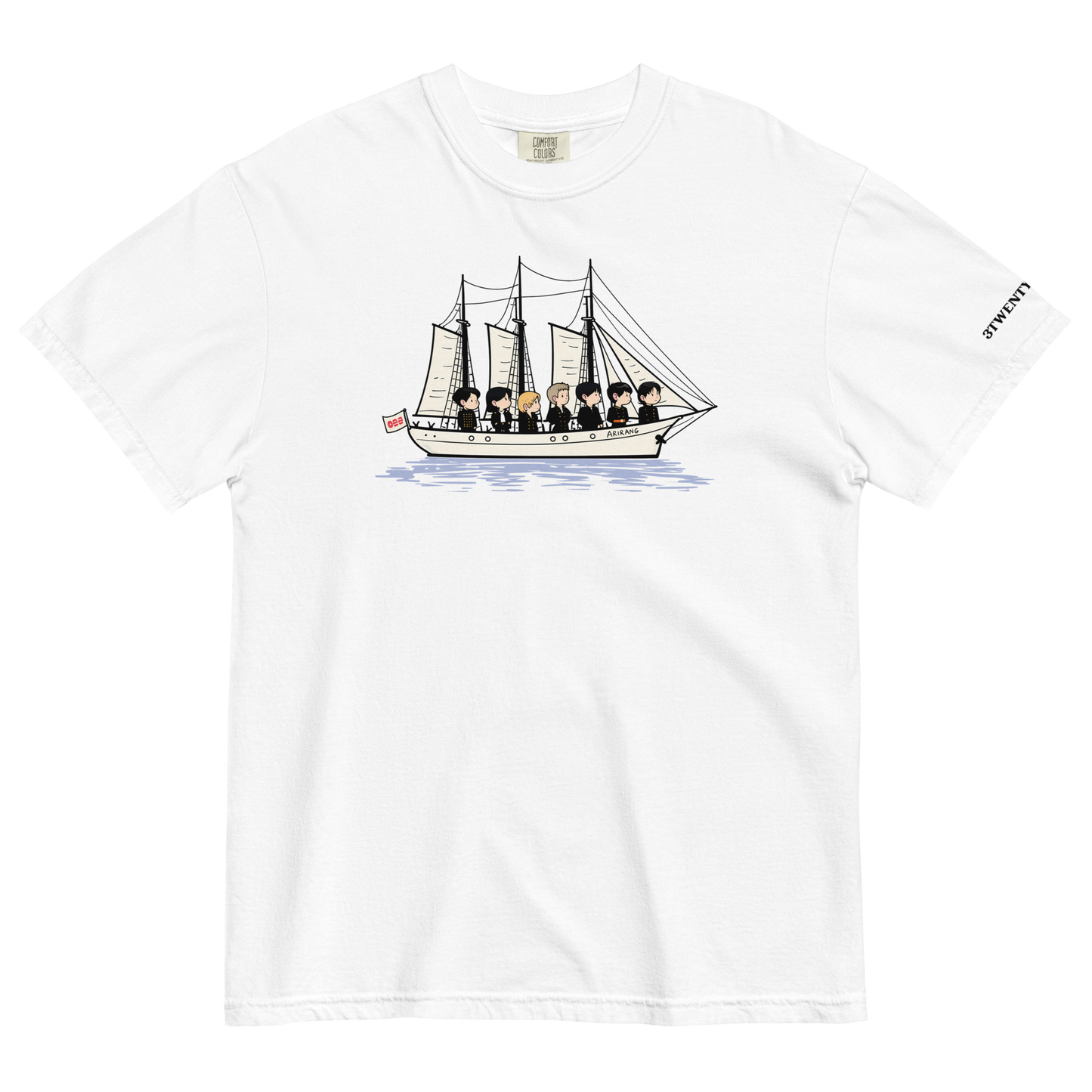 7 Men on a Boat Tee