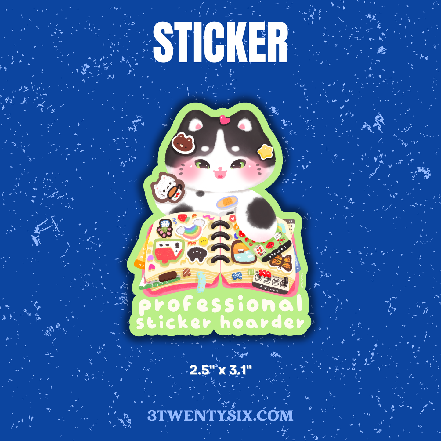 Professional Sticker Hoarder Sticker