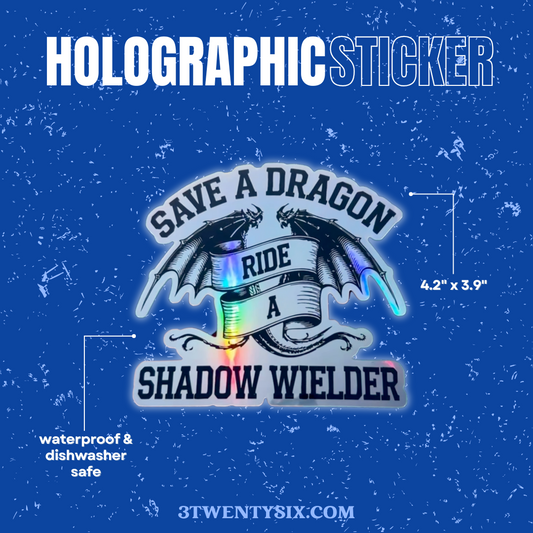 Save a Dragon Sticker