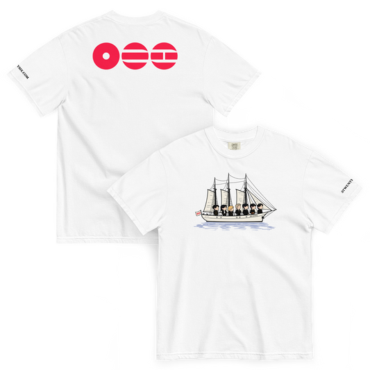 7 Men on a Boat Tee