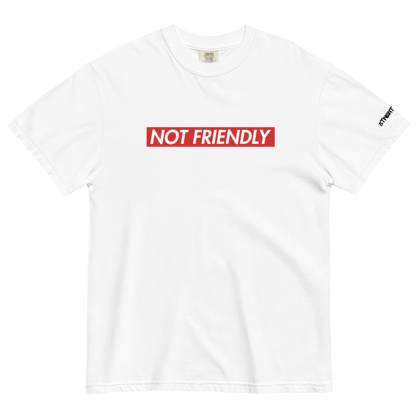 Not Friendly Tee ☞ Wht