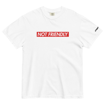 Not Friendly Tee ☞ Wht